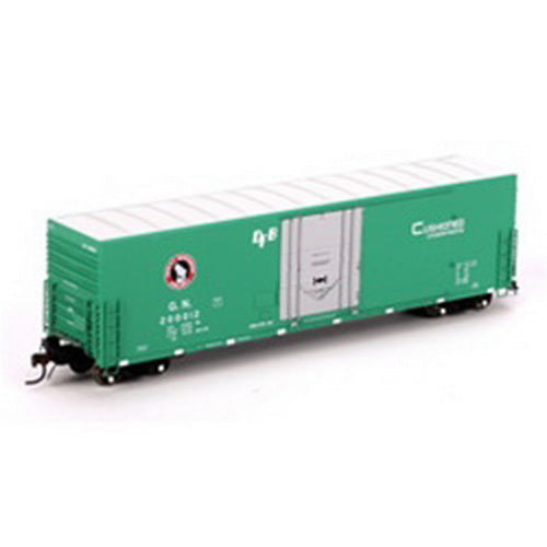 Athearn G69008 HO 50' PC&F Welded Box w/10' Door, GN #200054