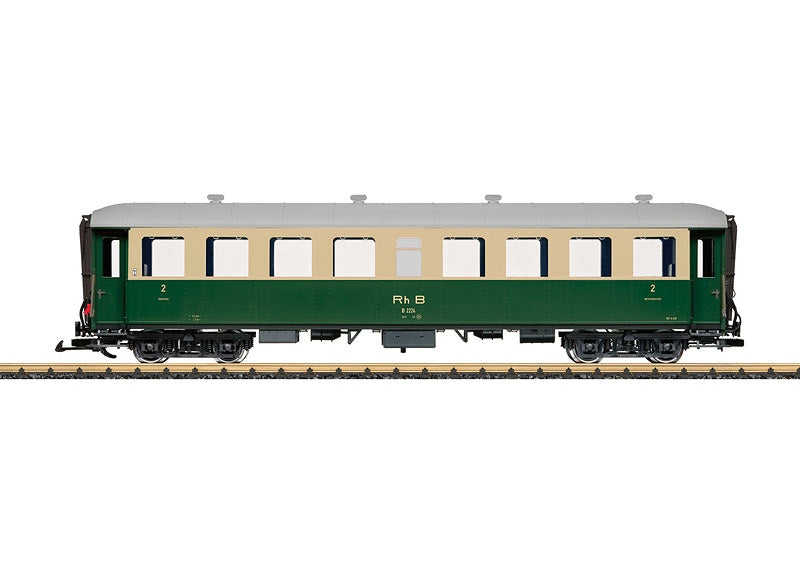 LGB 32522 G Scale RhB Passenger Car, 2nd Class