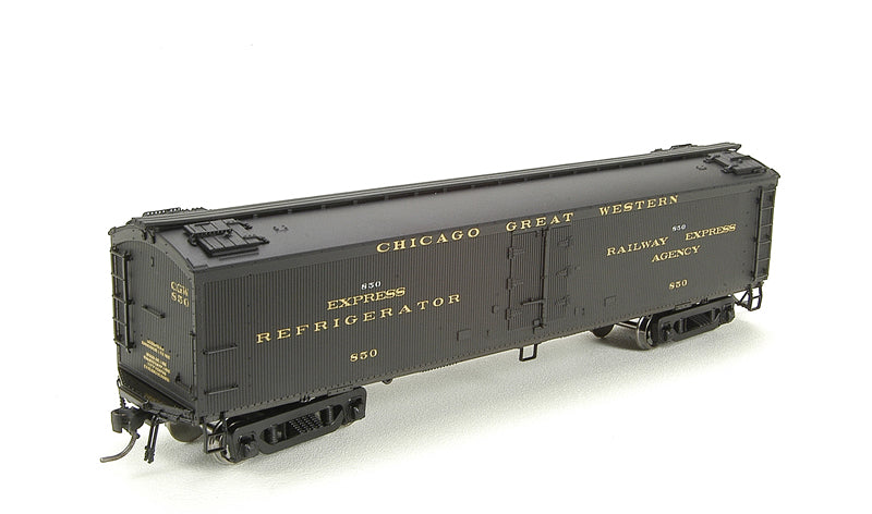 Broadway Limited 1441 HO Chicago Great Western 53'6" Wood Express Reefer #850