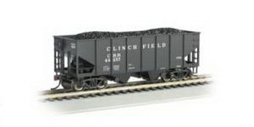 Bachmann 19506 HO Scale Clinchfield 55-Ton Outside-Braced Hopper w/Load #44257