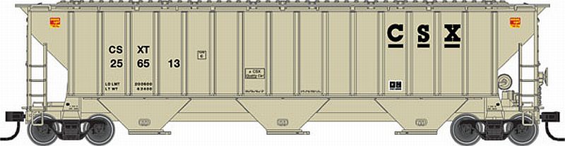 Atlas 20001184 HO CSX Thrall 4760 Covered Hopper #256513