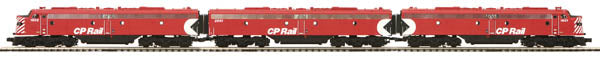 MTH 20-20050-1 CP Rail E-8 ABA Diesel Engine Set w/PS 2.0 #1800/1802/2801