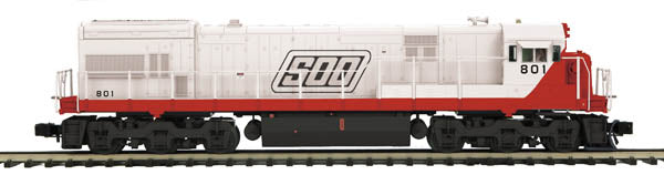 MTH 20-20076-1 SOO Line GE U30C Diesel Engine w/PS2.0 (Hi-Rail Wheels) #801