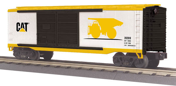 MTH 30-74610 O Gauge Caterpillar 40' Double Door Box Car #202010