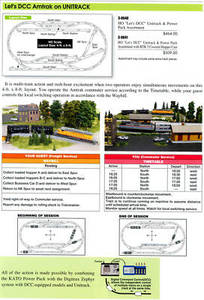 Kato 3-0640 Lets DCC Unitrak Assortment