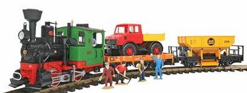 LGB 72403 LGB Freight G Scale Starter Set with Sound - 120 Volts