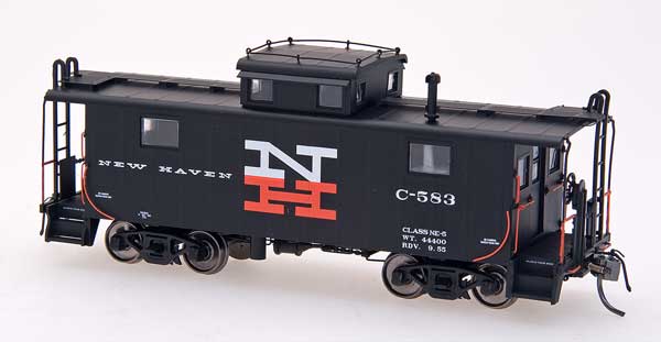 InterMountain CCS1205 HO Scale New Haven Black NE-5 Caboose #C-583