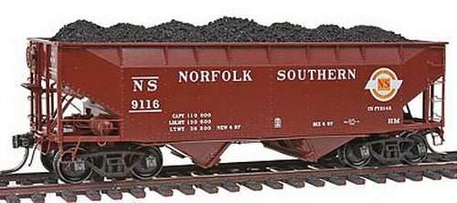 Kadee 7040 HO Norfolk Southern AAR Standard 50-Ton Offset 2-Bay Open #9116