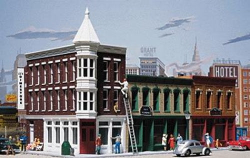 Walthers 933-3224 N Scale Merchant's Row II Model Building Kit