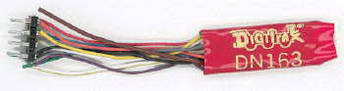 Digitrax DN163PS Mobile Decoder DCC Plug N Play w/2"Harness