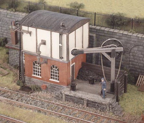 Ratio 540 HO Locomotive Servicing Depot Kit