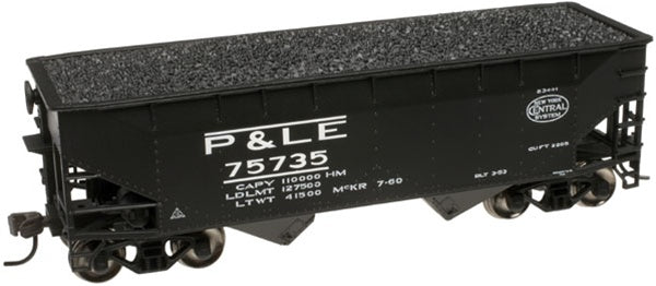 Atlas 20000985 HO Trainman 2-Bay Offset Hopper, P&LE #75735