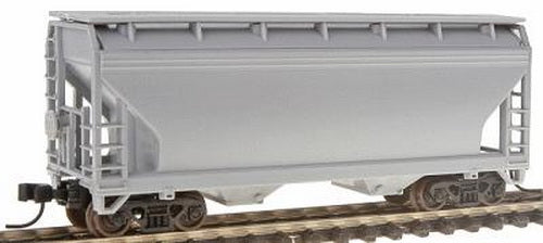 Atlas 3900 N Scale Undecorated ACF 2-bay Centerflow Hopper