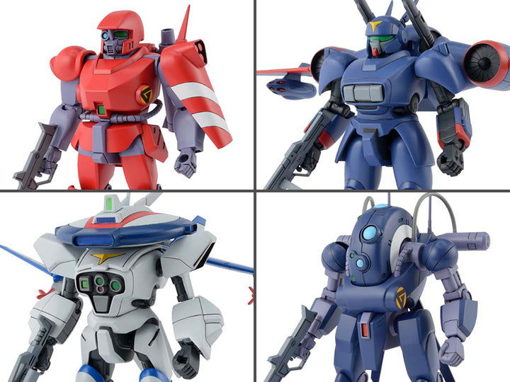 Bandai 2625142 1:144 Dragonar Earth Alliance #1 Plastic Model Kit (Set of 4)