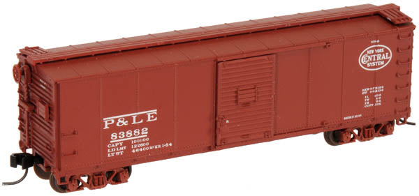 Atlas 45837 N Scale P&LE USRA Steel Rebuilt Boxcar #83882