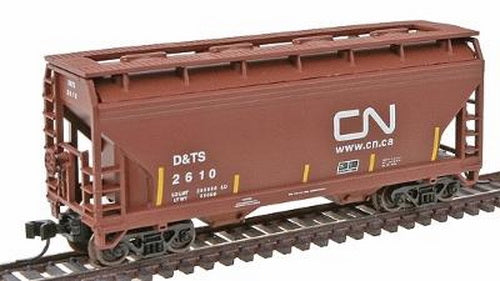 Atlas 39281A N Scale CN 2-Bay Centerflow Hopper #2610
