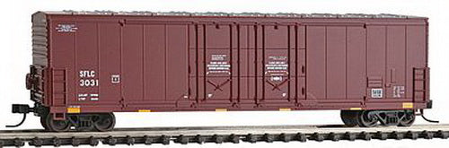 Atlas 50000422 N RTR 53' Double Plug Door Box, BNSF #3031