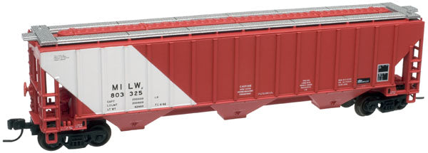 Atlas 50000496 N Milwaukee Thrall 4750 Covered Hopper #803325