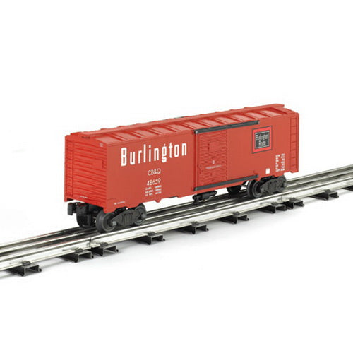 Williams 47035 O Gauge Burlington 40ft Boxcar #48659