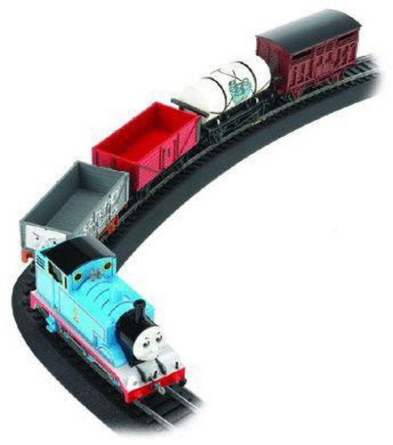Bachmann 00683 HO Thomas' Fun w/Freight Electric Train Set – Trainz