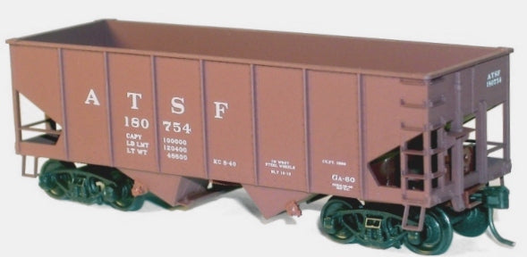 Accurail 8014 HO ATSF 55-Ton USRA Twin Hopper Kit (Set of 3)