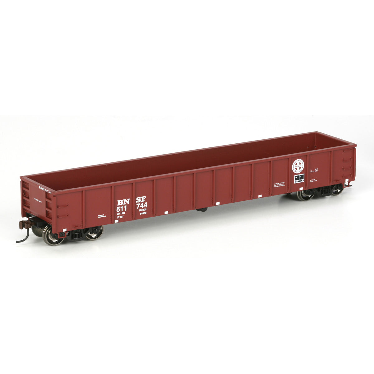 Athearn 96964 BNSF #511744 HO RTR 52' Mill Gondola