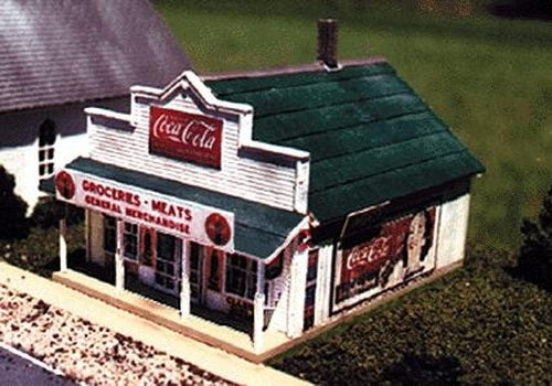 Blair Line 180 HO Scale Blairstown General Store Laser-Cut Building Kit
