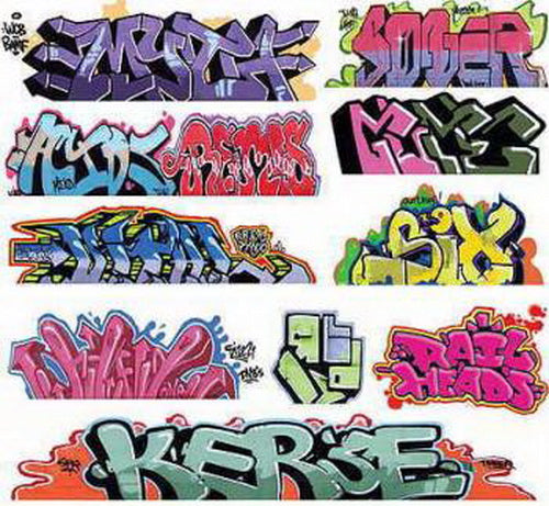 Blair Line 2257 HO Graffiti Decals Mega Set #8