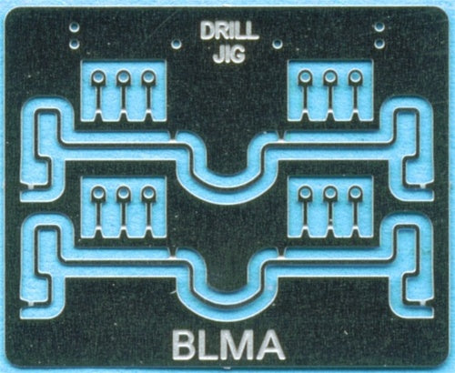 BLMA Models 13 N Modern Style Cut Levers - Etched Metal (Pack of 2)