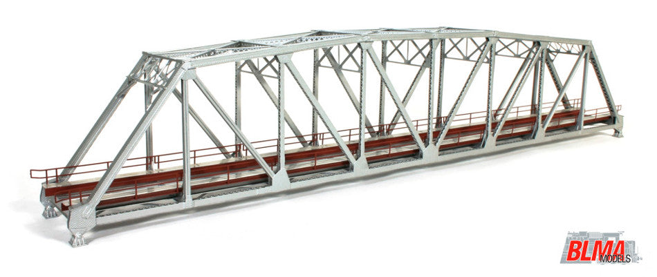 BLMA Models 2002 N Built Up 200' Truss Bridge, Silver