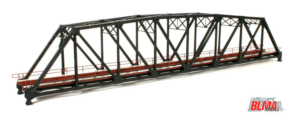 BLMA Models 2003 N Built Up 200' Truss Bridge, Black