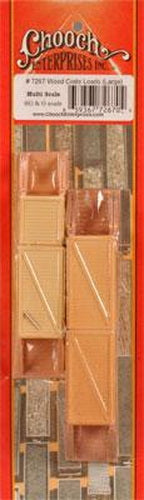 Chooch 7267 HO/O Wood Sheathed Crate Load Large (Pack of 2)