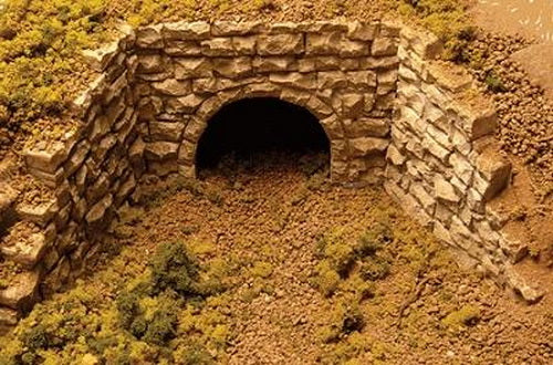 Chooch Enterprises 8470 HO Random Stone Culvert 2-Piece Set