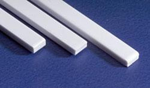 Evergreen Scale Models 8204 HO .022" x .043" x 14" Strips (Pack of 10)