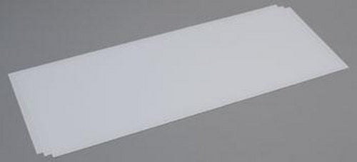 Evergreen Scale Models 9105 .040" x 8" x 21" Polystyrene Sheets (Pack of 3)