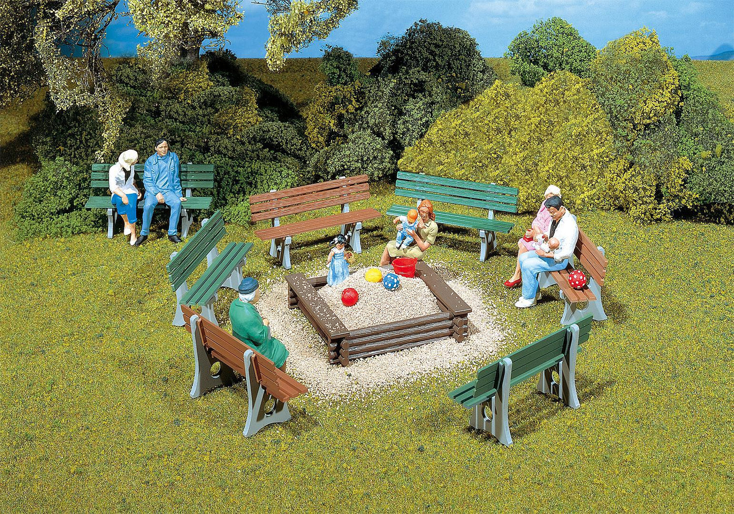 Pola 330979 G Benches Kit (Pack of 6)