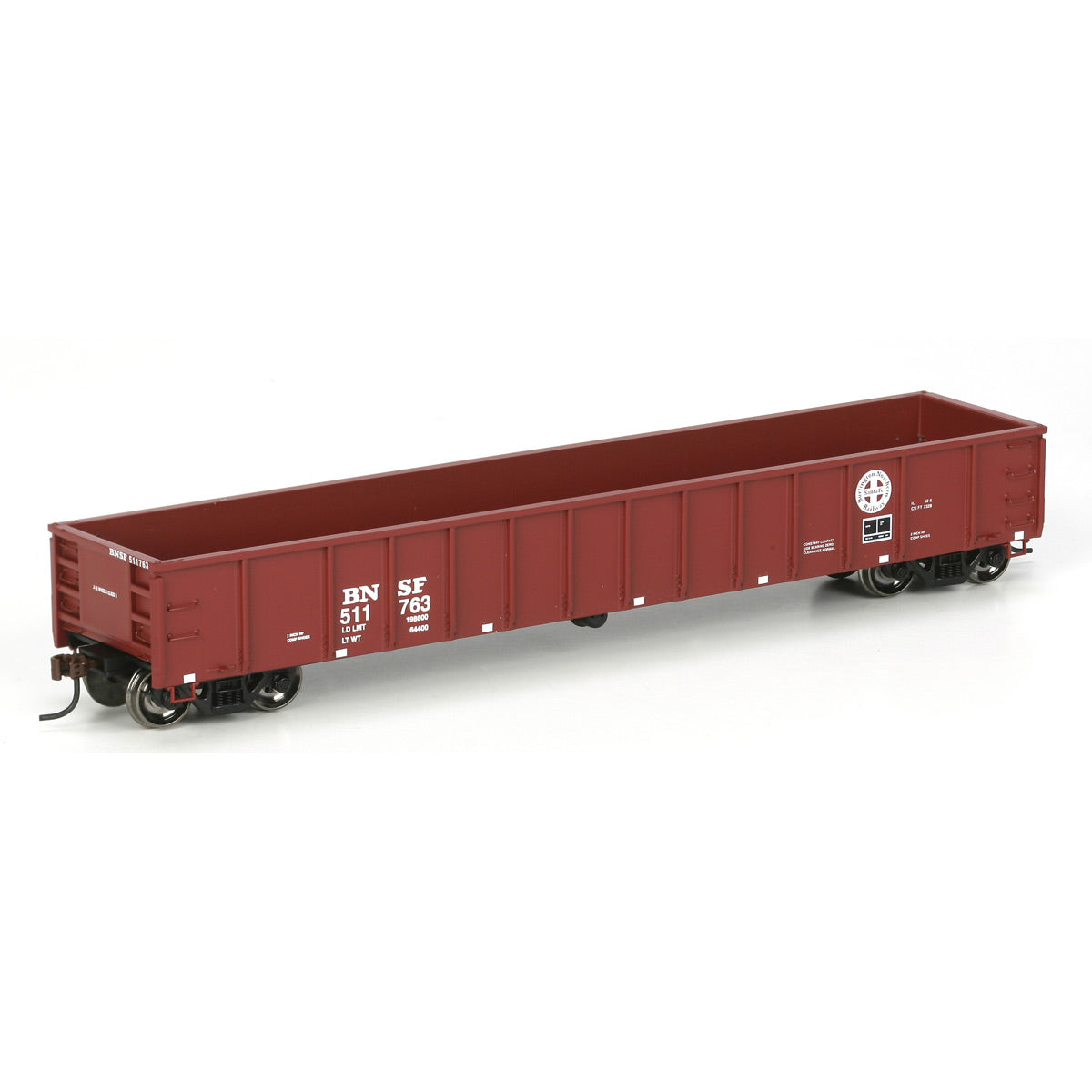 Athearn 96965 BNSF #511763 HO RTR 52' Mill Gondola