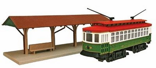 Industrial Rail 1009109 Holiday O Gauge Trolley Set