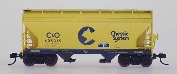 InterMountain 46521 ACF cf 2-Bay Hopper C&O