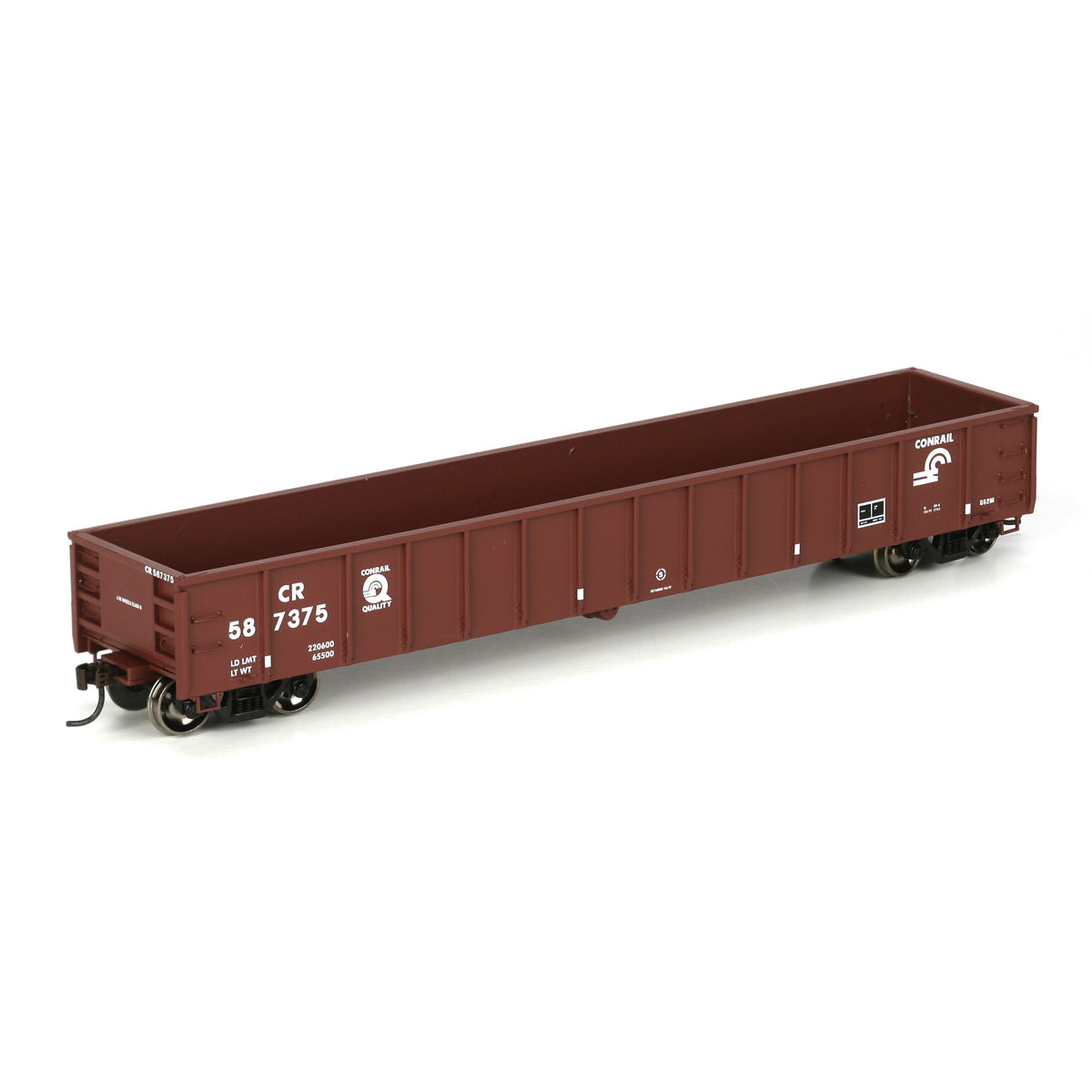 Athearn 96971 HO Scale Conrail RTR 52' Mill Gondola #587375