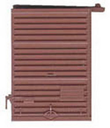 Kadee 2236 HO 7' Foot Youngstown Low Tack Board Doors in Red Oxide