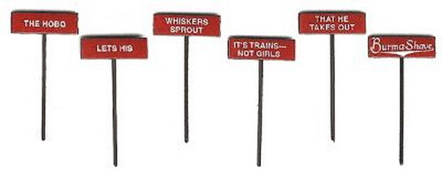 LaBelle 7605 Burma Shave Sign Set #5