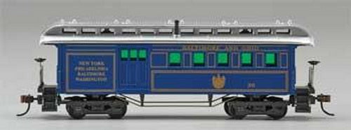 Mantua 720525 HO Scale Baltimore & Ohio Old Time 1890 Combine Car #36