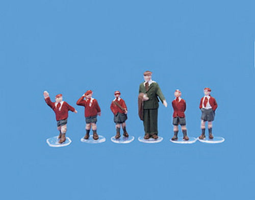 Modelscene 5121 HO SCHOOLBOYS & MASTER