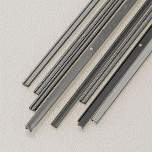 Plastruct 90041 0.035" x 10" x 1/16" ABS Plastic Channel (Pack of 10)