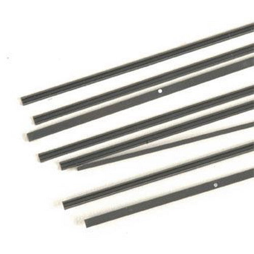 Plastruct 90042 0.040" x 10" x 3/32" ABS Plastic Channel (Pack of 8)
