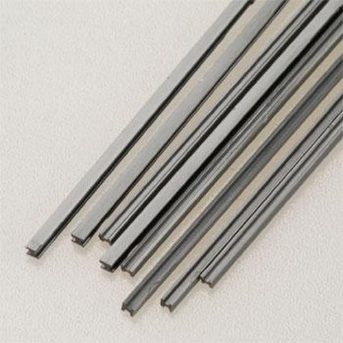 Plastruct 90061 1/16" x 10" x 1/16" ABS H-Columns (Pack of 8)