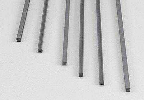 Plastruct 90062 3/32" x 15" x 3/32" ABS H-Columns (Pack of 6)