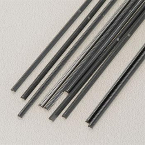 Plastruct 90081 3/64" x 10" x 3/64" ABS Plastic Tee (Pack of 10)