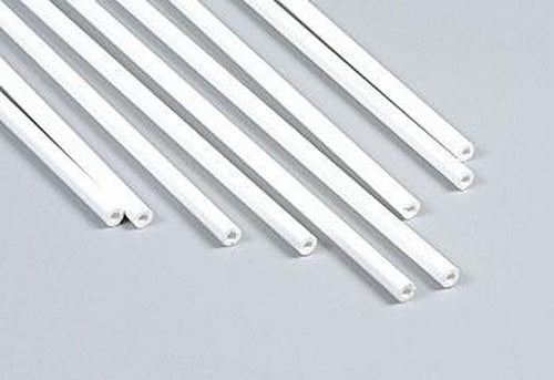Plastruct 90105 3/16" x 15" ABS Plastic Round Tube (Pack of 9)